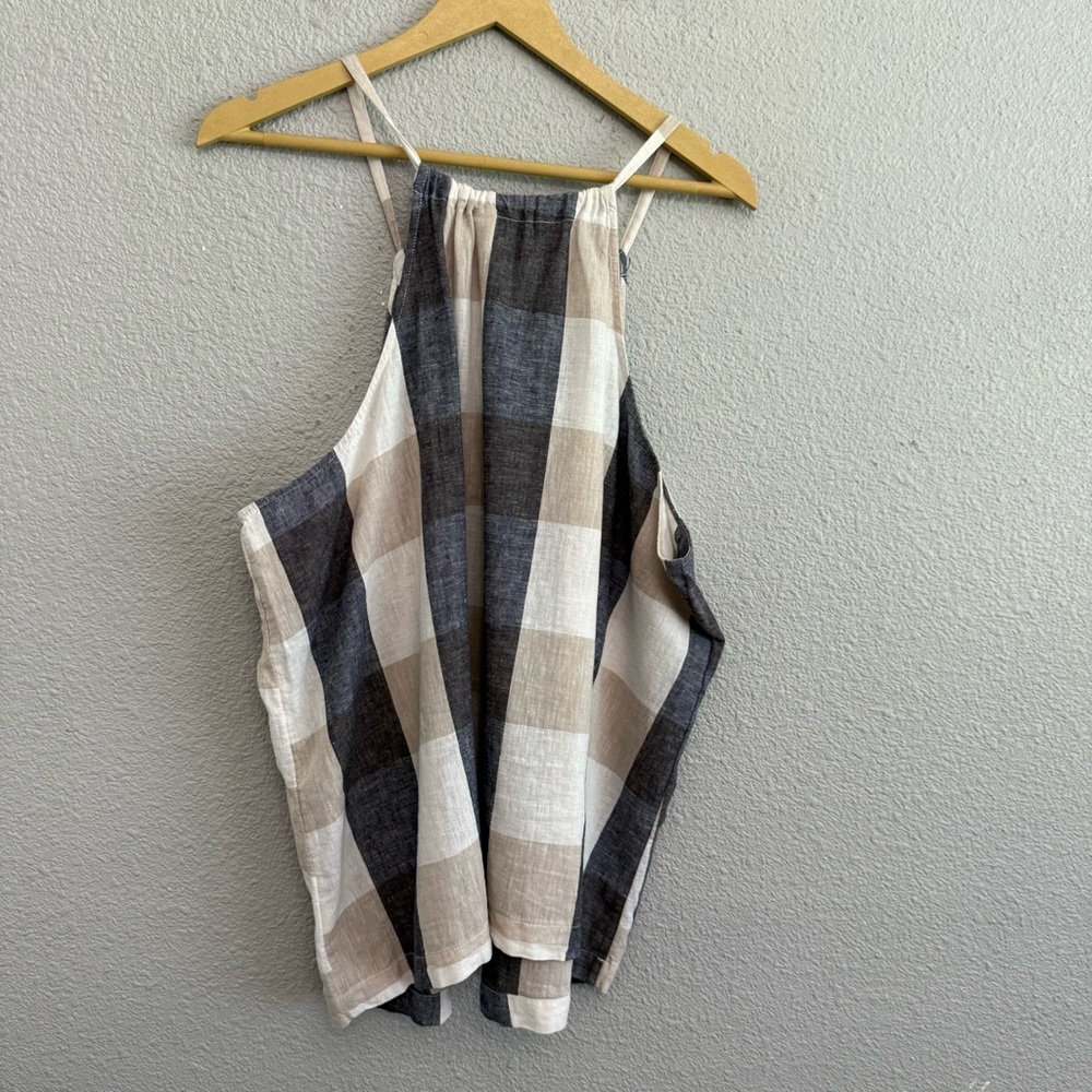 Old Navy Linen Cotton‎ Sleeveless Top Size XXL EUC - Picture 2 of 4